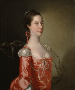 Naisen muotokuva, noin 1760 (öljy kankaalle) tekijältä Joseph Wright of Derby