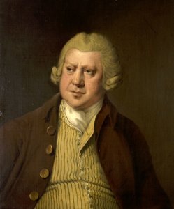 Sir Richard Arkwright (öljy kankaalle) tekijältä Joseph of Derby Wright