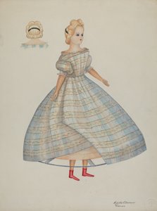 Nukke - Nellie Bates, c. 1937 tekijältä Josephine C. Romano