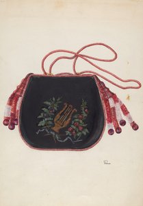 Käsilaukku, c. 1938. tekijältä Josephine C. Romano