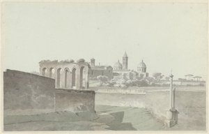 Santa Maria Maggioren basilika Roomassa Gezicht op Sa. Maria Maggiore, Rooma