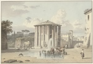 Vestan temppeli Roomassa tekijältä Josephus Augustus Knip