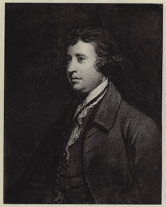 Edmund Burke (litho) tekijältä Joshua (after) Reynolds