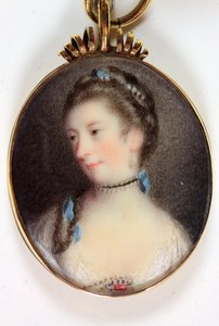 Lady Anne Campbell, Straffordin kreivitär (emali)