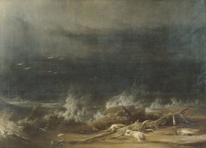 Vedenpaisumus kohti sen läheisyyttä, n. 1813.