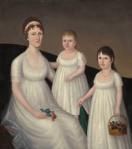 Grace Allison McCurdy Rouva Hugh McCurdy ja hänen tyttärensä, Mary Jane ja Letitia Grace, 1806.