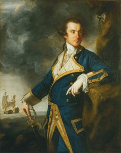 Amiraali Alexander Hood tekijältä Joshua Reynolds