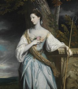 Anne Dashwood 1743-1830, myöhemmin Gallowayn kreivitär, 1764. tekijältä Joshua Reynolds