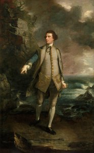 Kapteeni Augustus Keppel (1725-1786), kunniajäsen (1725-1786) tekijältä Joshua Reynolds