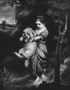 Crossing The Brook, c1767, 1911 tekijältä Joshua Reynolds