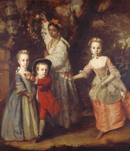 Edward Holden Cruttendenin lapset intialaisen Ayahin kanssa, 1759-1763