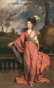 Jane Fleming, myöhemmin Harringtonin kreivitär, noin 1778-79 (öljy kankaalle). tekijältä Joshua Reynolds