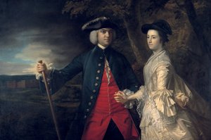 John, 2. Egmontin jaarli ja hänen toinen vaimonsa Catherine, noin 1759.
