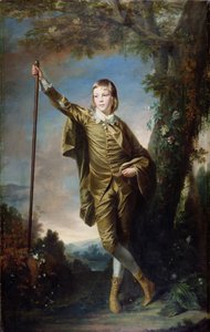 Mestari Thomas Lister (The Brown Boy) tekijältä Joshua Reynolds