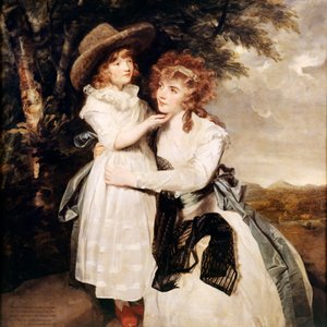 Neiti Cocks ja hänen veljentytär tekijältä Joshua Reynolds