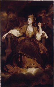Rouva Siddons traagisena muusana tekijältä Joshua Reynolds