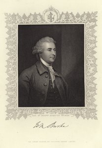 Edmund Burken muotokuva tekijältä Joshua Reynolds
