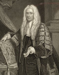 Henry Foxin muotokuva, 1. Baron Holland (1705-74), kaiverrus Henry Robinson (fl.1833-51) tekijältä Joshua Reynolds