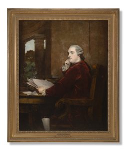 Muotokuva William Henry Cavendish Bentinckistä, Portlandin kolmannesta herttuasta pöytänsä ääressä, 1771 tekijältä Joshua Reynolds