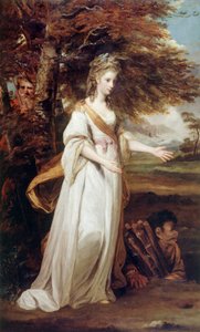 The Hon Mrs. Tollemache "Mirandana" tekijältä Joshua Reynolds