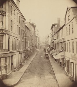 School Street, Boston, 1850-luku.