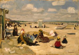 J. Goossens, Strand von La Panne tekijältä Josse Goossens