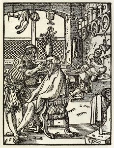 Parturit ammatteja ja ammatteja kuvaavasta sarjasta, joka julkaistiin ensimmäisen kerran Das Ständebuchissa 1568 Frankfurtissa, Saksassa tekijältä Jost Amman