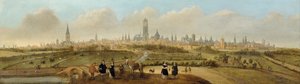 Näkymä Utrechtin kaupunkiin, n. 1650-1660 tekijältä Jost Cornelisz Droochsloot