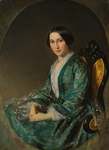 Jeanette Bloemen (1829-1915), amsterdamilaisen välittäjän Hendrik Ludenin (1822-1895) puoliso tekijältä Jozef Israëls