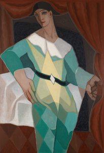 Harlekiini tekijältä Juan Gris