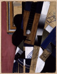 Kitara ja Pipe tekijältä Juan Gris