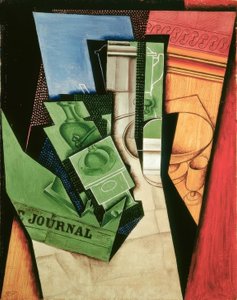 J. Gris, Das Frühstück, 1915 tekijältä Juan Gris