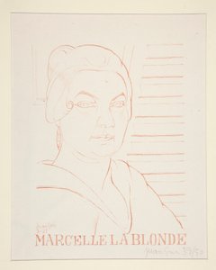 Marcelle La Blonde tekijältä Juan Gris