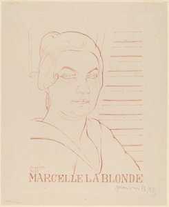 Marcelle blondi tekijältä Juan Gris