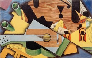 Nature morte à la guitare