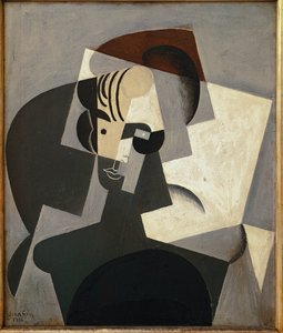 Josette Grisin muotokuva - Öljy kankaalle tekijältä Juan Gris