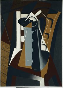 Asetelma tuolilla - öljy puulle tekijältä Juan Gris