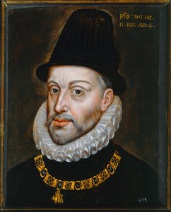 Filip II, Espanjan kuningas, 66-vuotias tekijältä Juan Pantoja de la Cruz