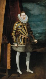 Filippos III Espanjan – Pantoja de la Cruzin, Johnin (1553-1608) muotokuva Filippos III:sta (1578-1621), Espanjan ja Portugalin kuningas