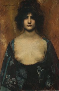 Itämainen tyttö, noin 1890-1895. tekijältä Juana Romani