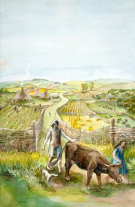 Maaseutumaisema, 2000eKr., c1990-2010 tekijältä Judith Dobie