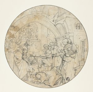 Johannes Kastajan mestaaminen tekijältä Jörg Breu the Elder