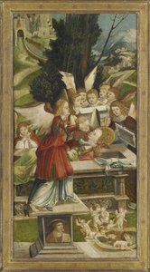 Hautaus. Pyhän Agathan alttarin siipi, 1523 tekijältä Jörg Greimold