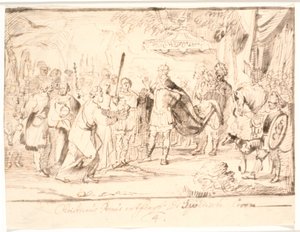 Christian I tervehditään Ruotsin kuninkaaksi toukokuussa 1458 tekijältä Jürgen Ovens