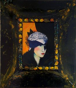 Belle Epoque III -Lady silkkimyssy päässä-