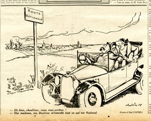 Candide, Satiirinen N & B:ssä tekijältä Jules Abel Faivre