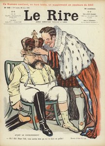 Kuningas Edward VII:n kruunaus, kuvitus Le Rirelle
