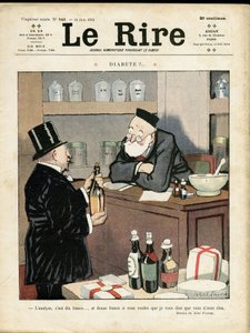 Kuvitus Abel Faivresta (1867-1945) Le Riren kanteen tekijältä Jules Abel Faivre