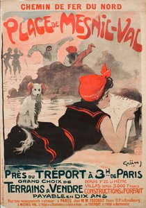 Pohjoinen rautatie. Mesnil-Val Beach, 1901.