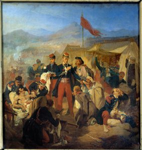Guerra del Crime: "" El cirurgià militar Scrive cura l